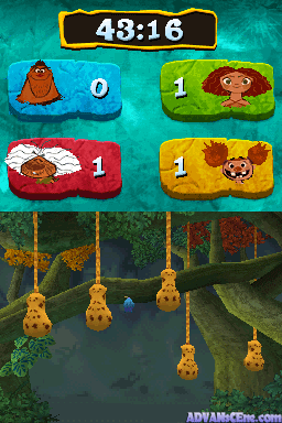The Croods: Prehistoric Party screenshot 3 for Nintendo DS